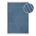 Kelim Teppich Blau "Ocean Lines" WECONhome