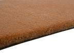 Handgeknüpfter Tibeter Teppich creme beige mit Retro Bordüre – Neuwertig