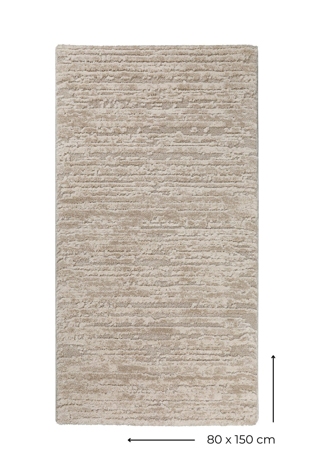 Kurzflor Teppich Creme Beige "Peer" WECONhome