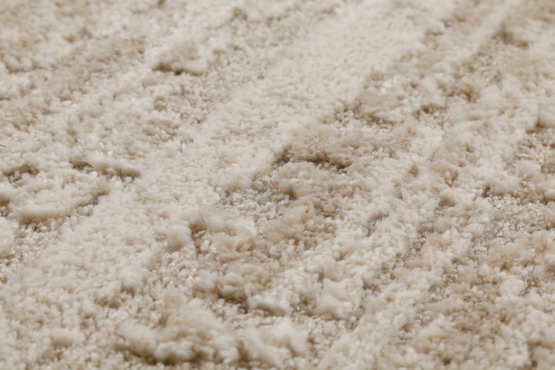 Kurzflor Teppich Creme Beige "Peer" WECONhome