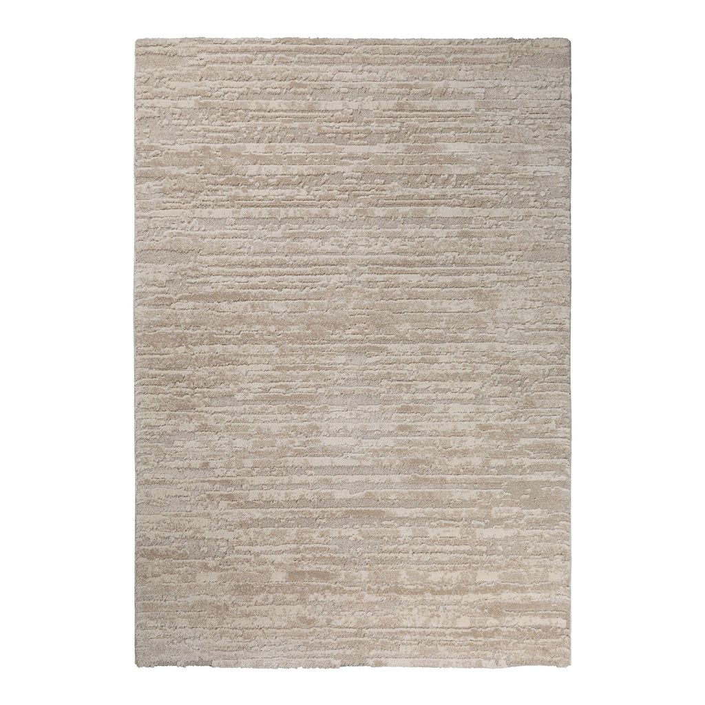 Kurzflor Teppich Creme Beige "Peer" WECONhome