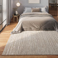 Kurzflor Teppich Creme Beige "Peer" WECONhome
