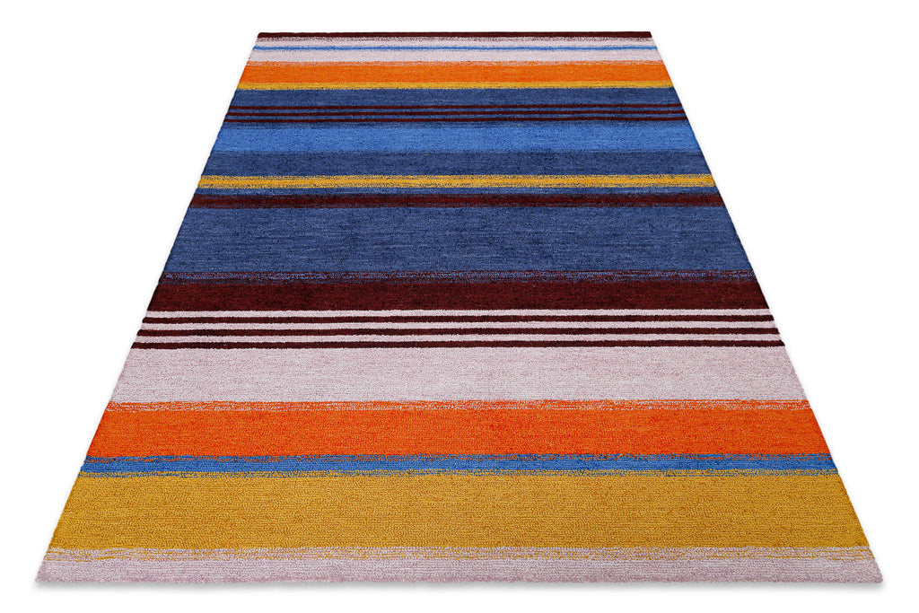 Kurzflorteppich Multi "Petrol" WECONhome