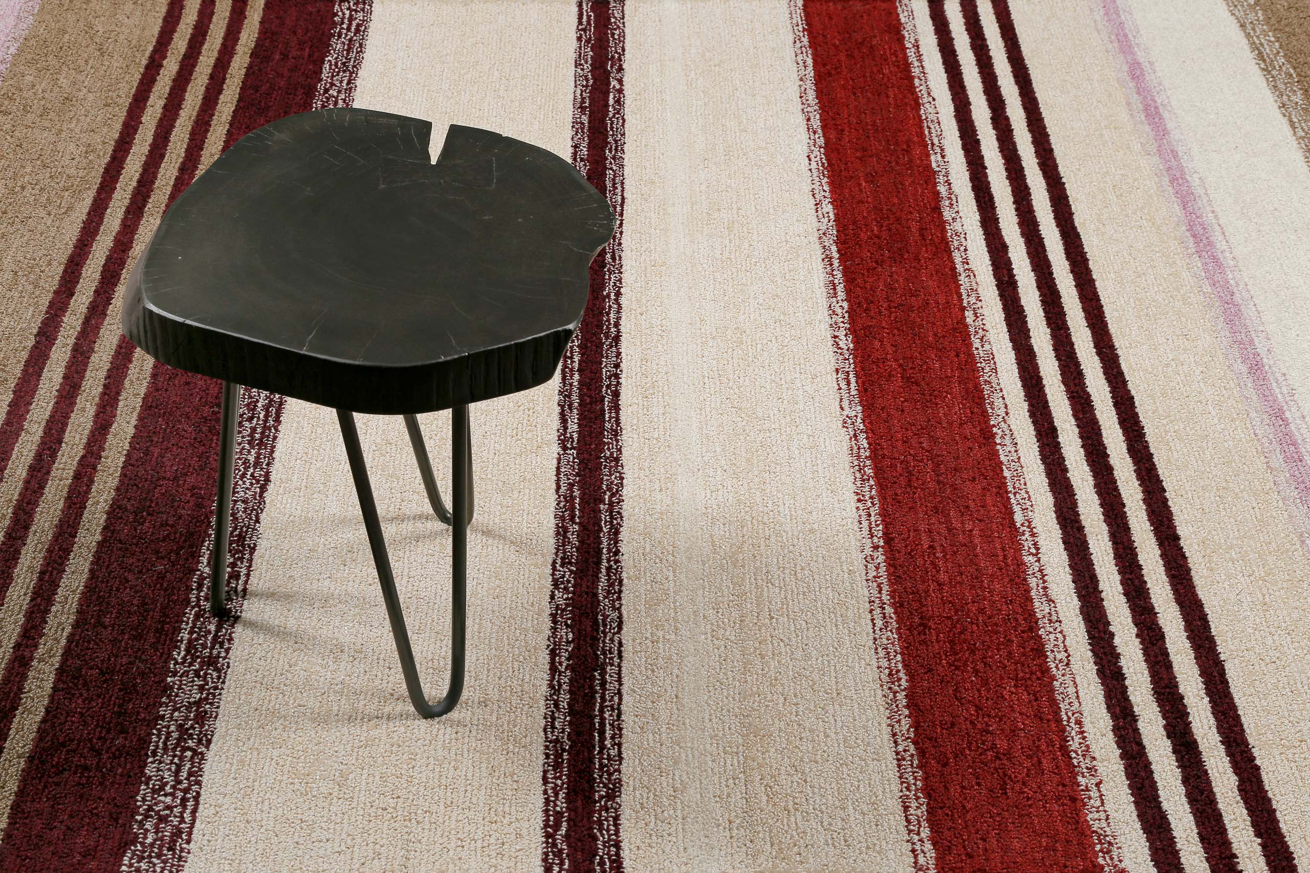 Kurzflorteppich Beige Multi "Petrol" WECONhome