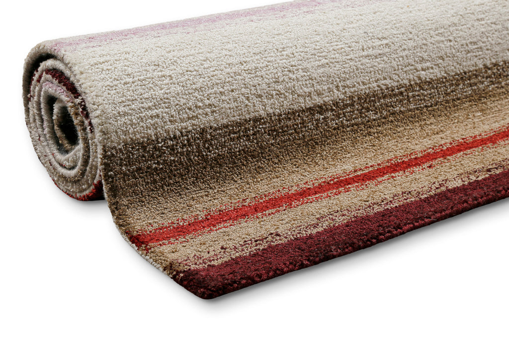 Kurzflorteppich Beige Multi "Petrol" WECONhome