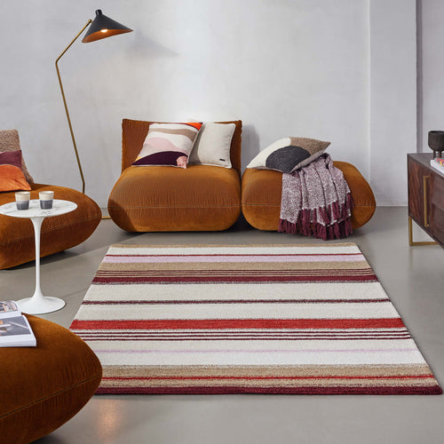 Kurzflorteppich Beige Multi "Petrol" WECONhome