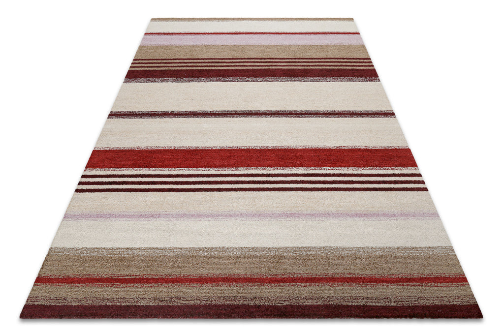 Kurzflorteppich Beige Multi "Petrol" WECONhome
