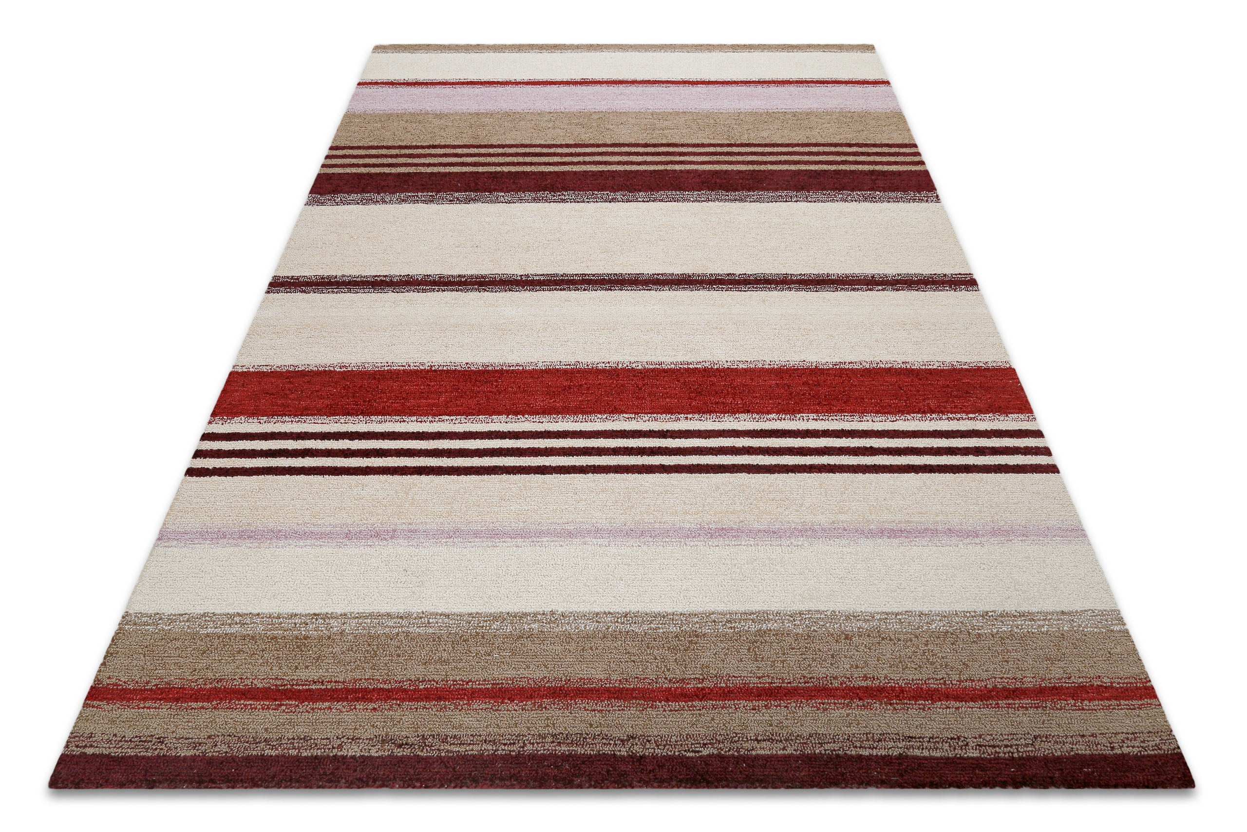 Kurzflorteppich Beige Multi "Petrol" WECONhome