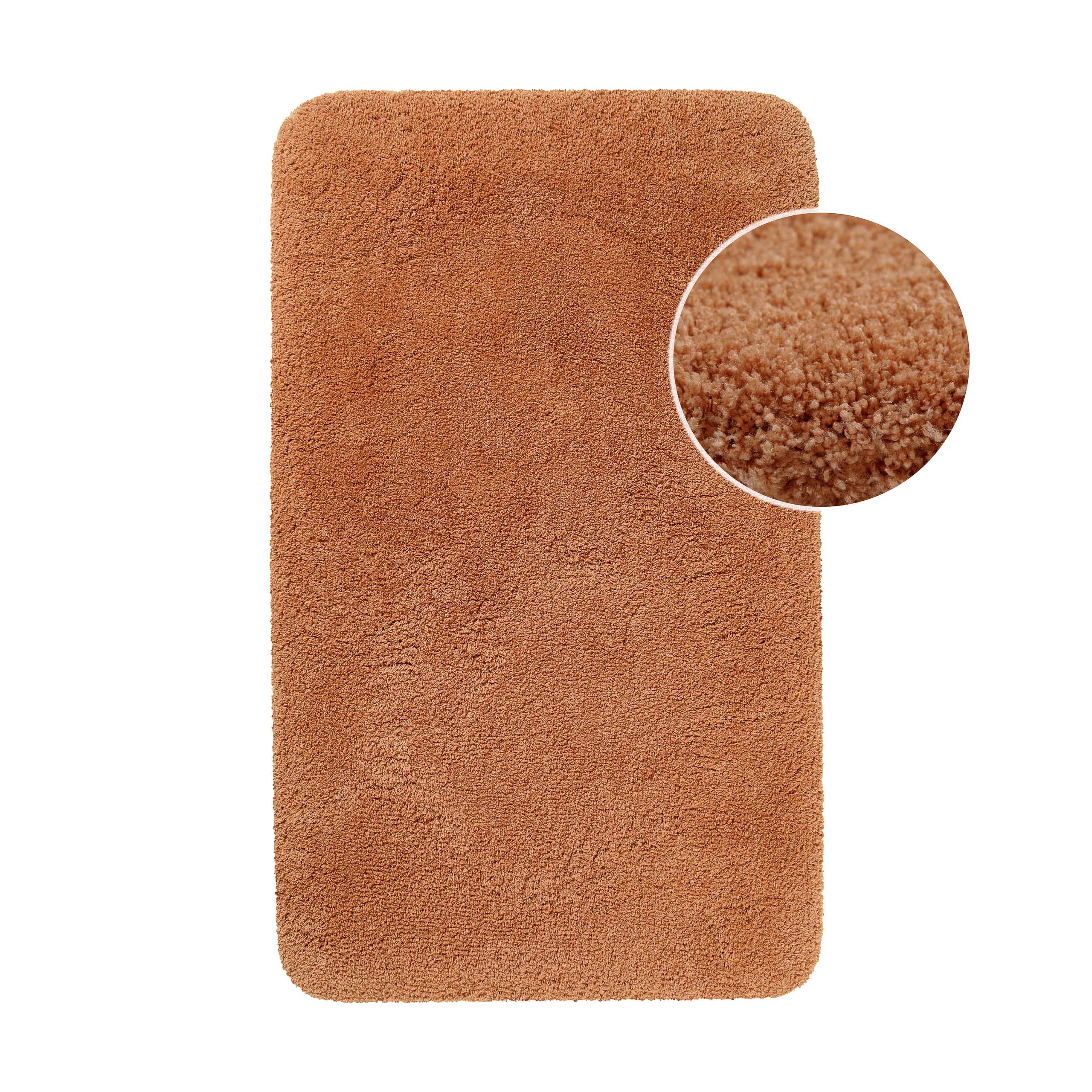 Badteppich Terracotta Orange "Porto Azzurro" Homie Living