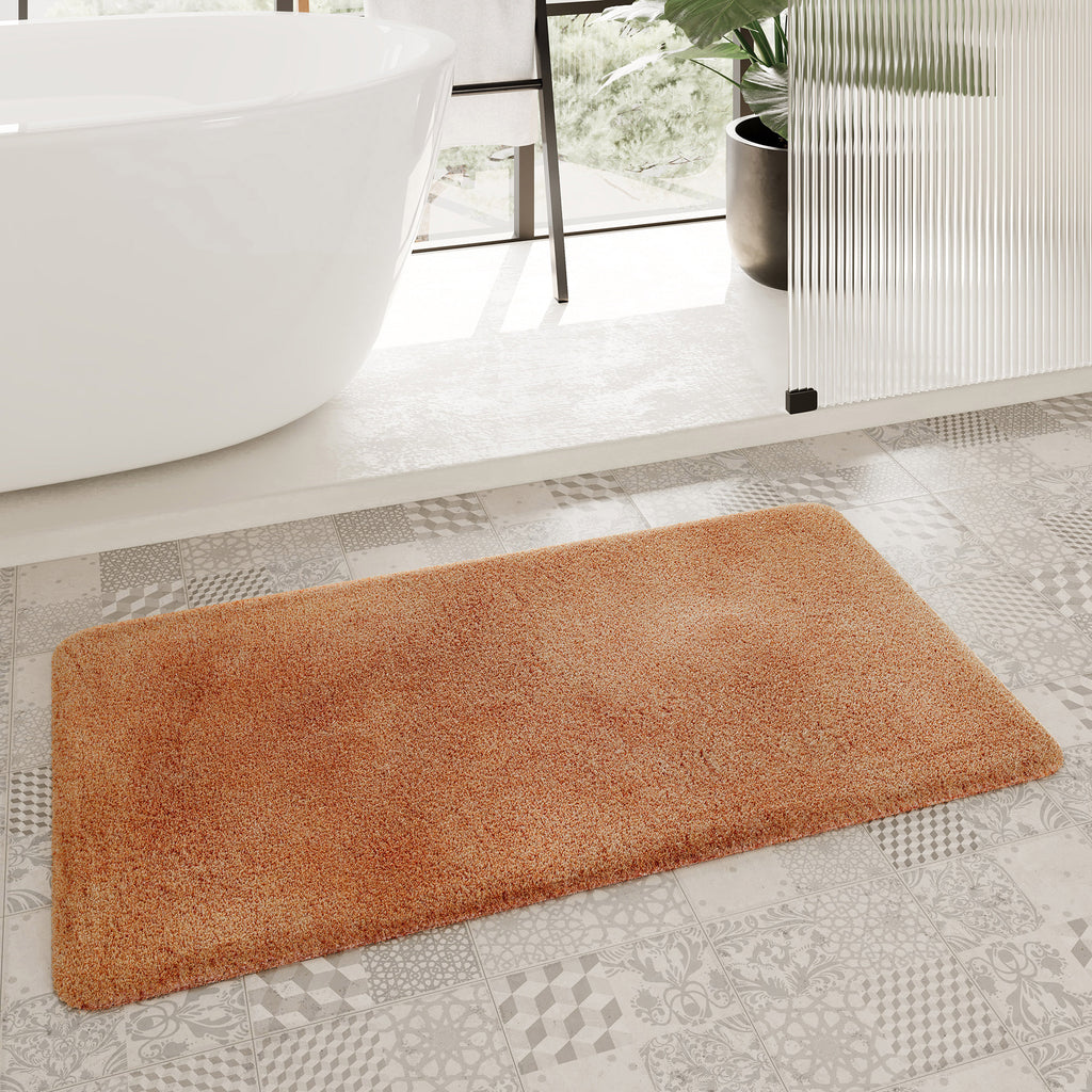 Badteppich Terracotta Orange "Porto Azzurro" Homie Living