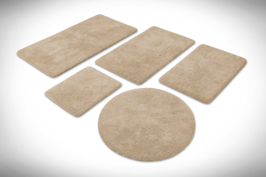 Badteppich Cappuccino Beige "Porto Azzurro" Homie Living