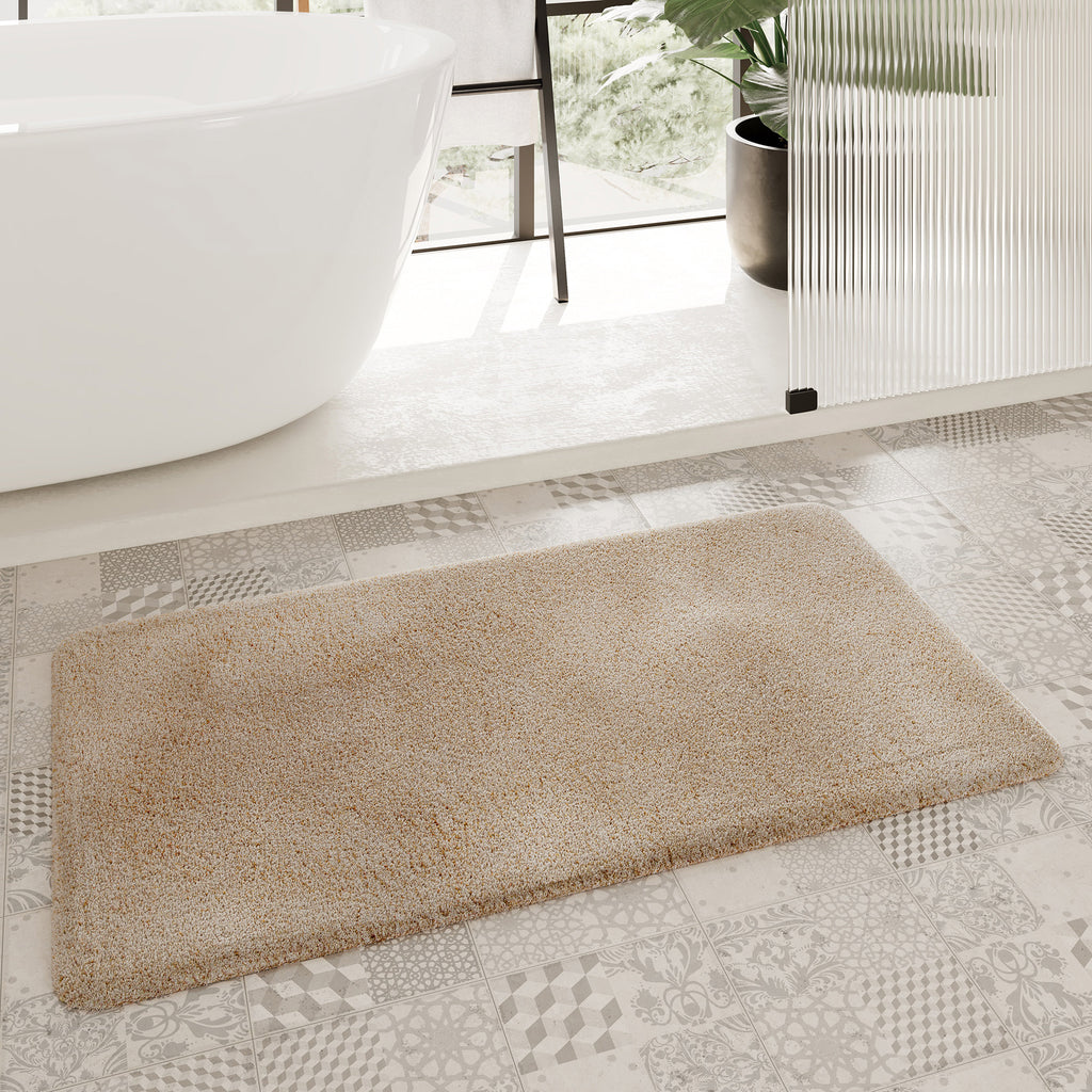 Badteppich Cappuccino Beige "Porto Azzurro" Homie Living