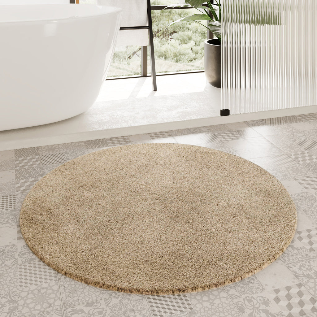 Badteppich Cappuccino Beige "Porto Azzurro" Homie Living