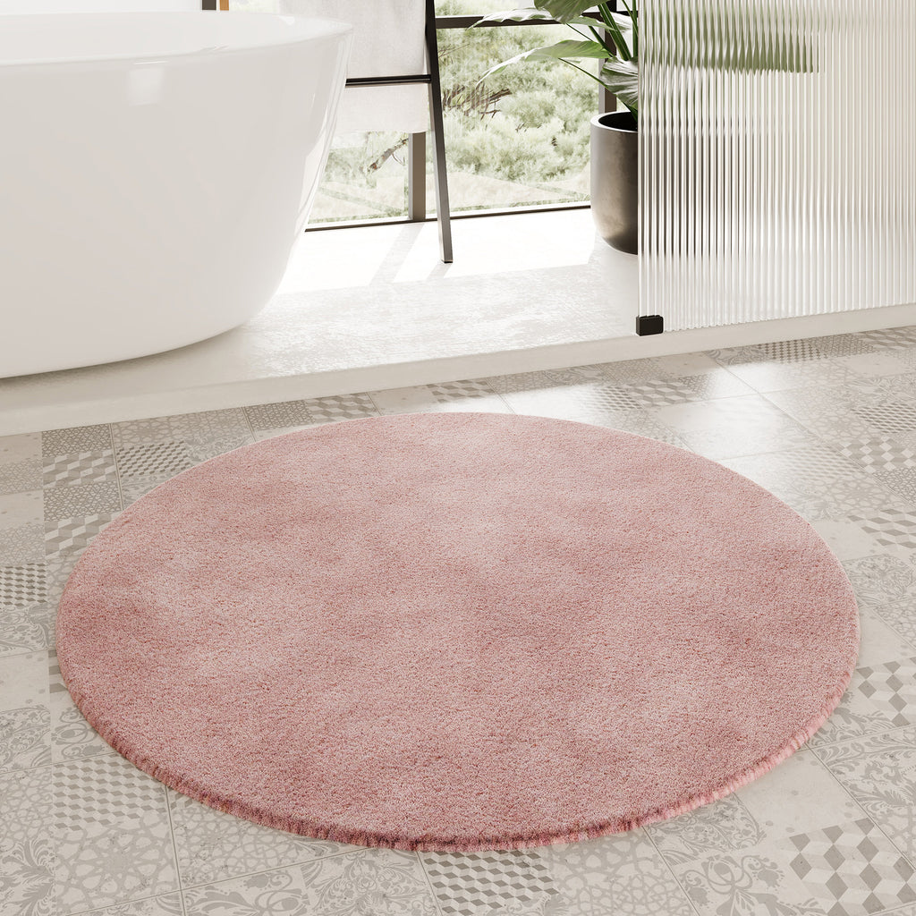 Badteppich Puder Rosa "Porto Azzurro" Homie Living