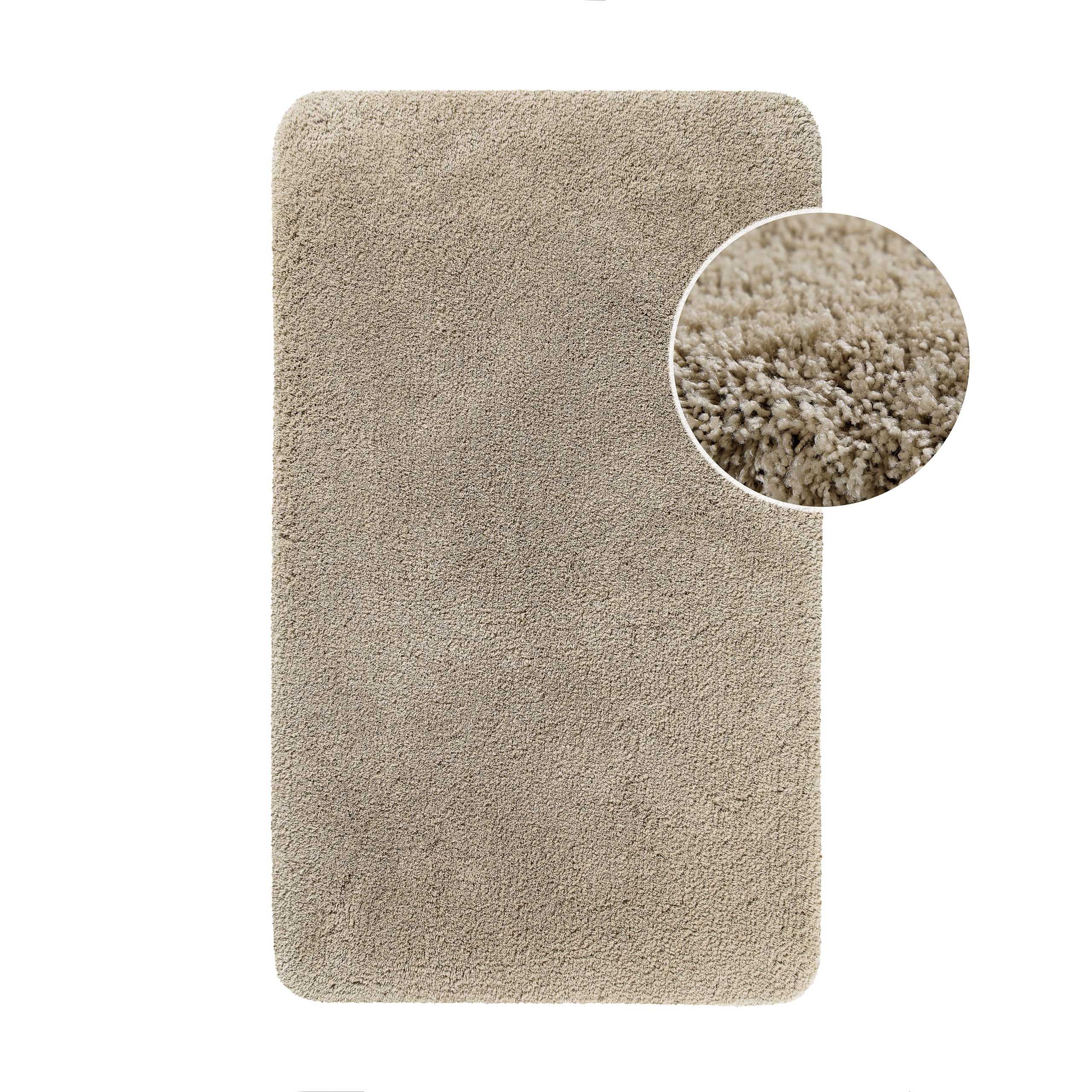 Badteppich Hell Taupe "Porto Azzurro" Homie Living