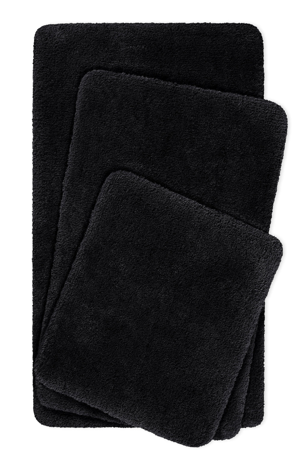 Badteppich Anthrazit Schwarz "Porto Azzurro" Homie Living