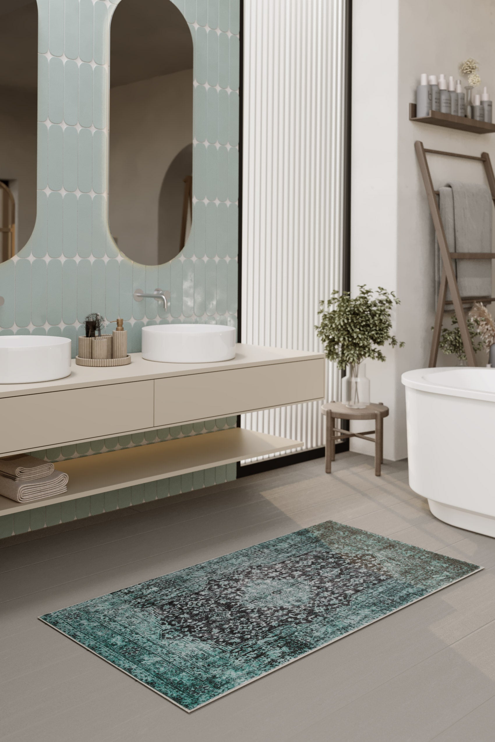 Badteppich Grün "Ralph" WECONhome