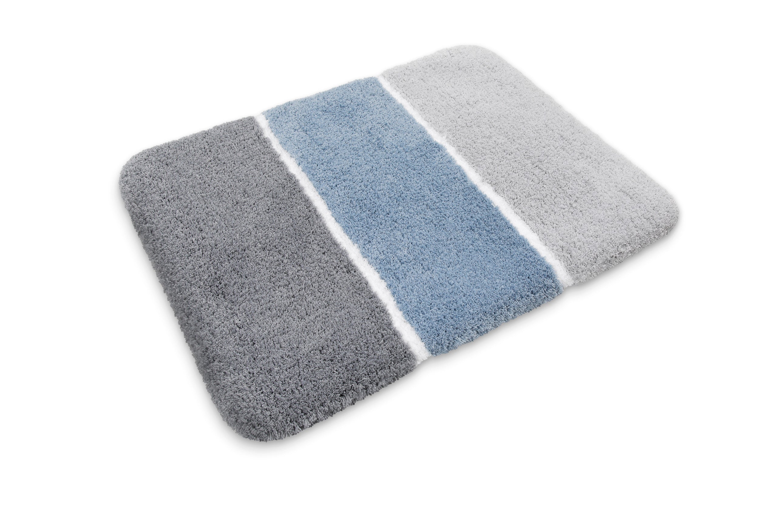 Badteppich Rauch Blau "Rio Marina" Homie Living