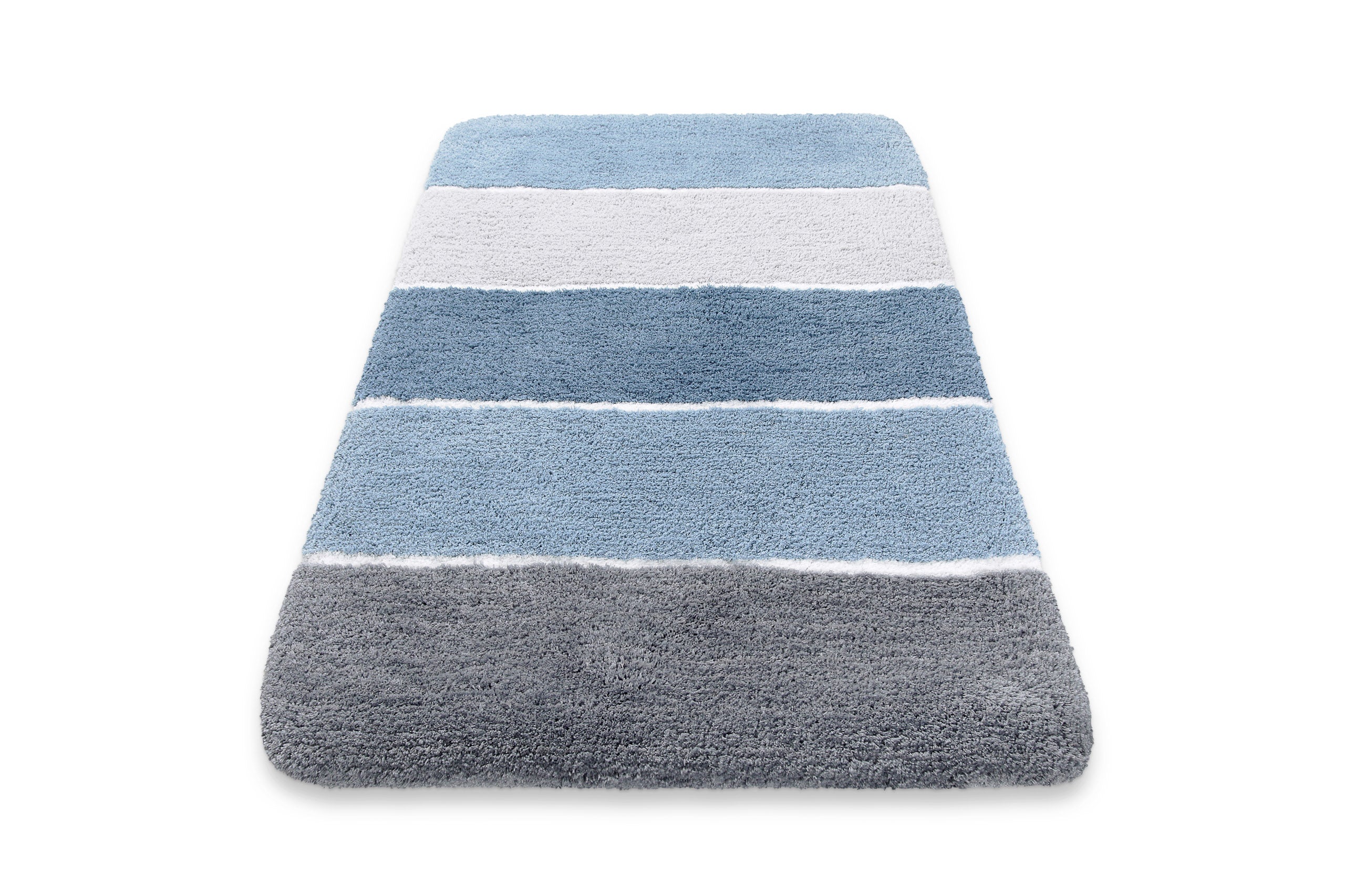 Badteppich Rauch Blau "Rio Marina" Homie Living