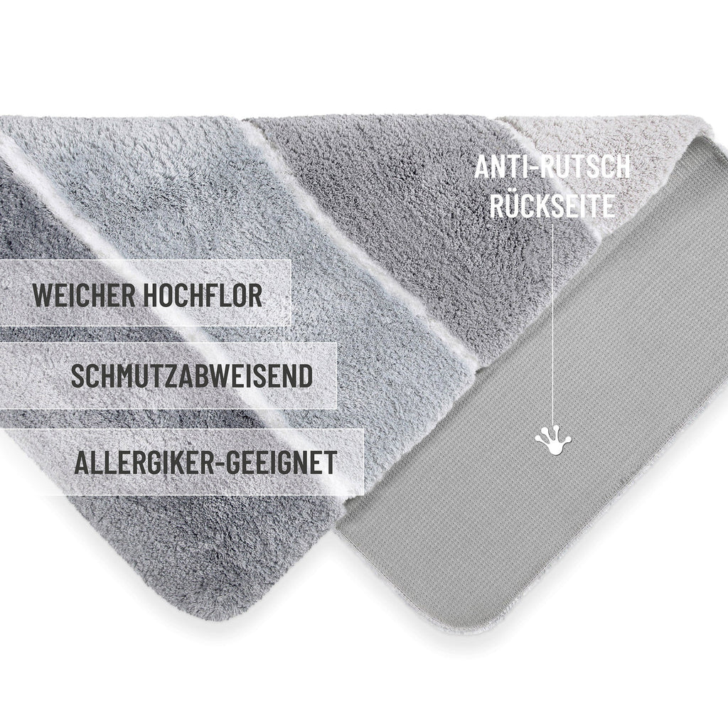 Badteppich Grau Multi "Rio Marina" Homie Living