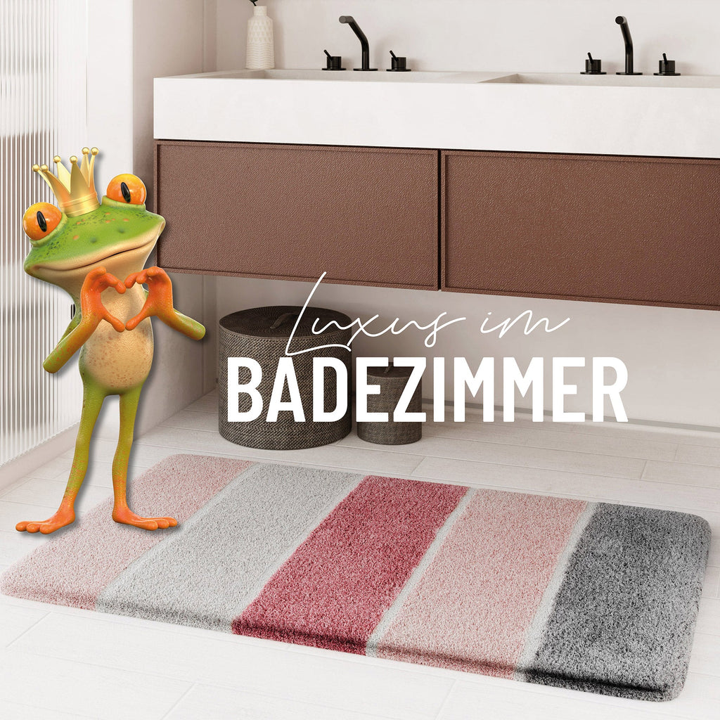Badteppich Puder Rosa "Rio Marina" Homie Living