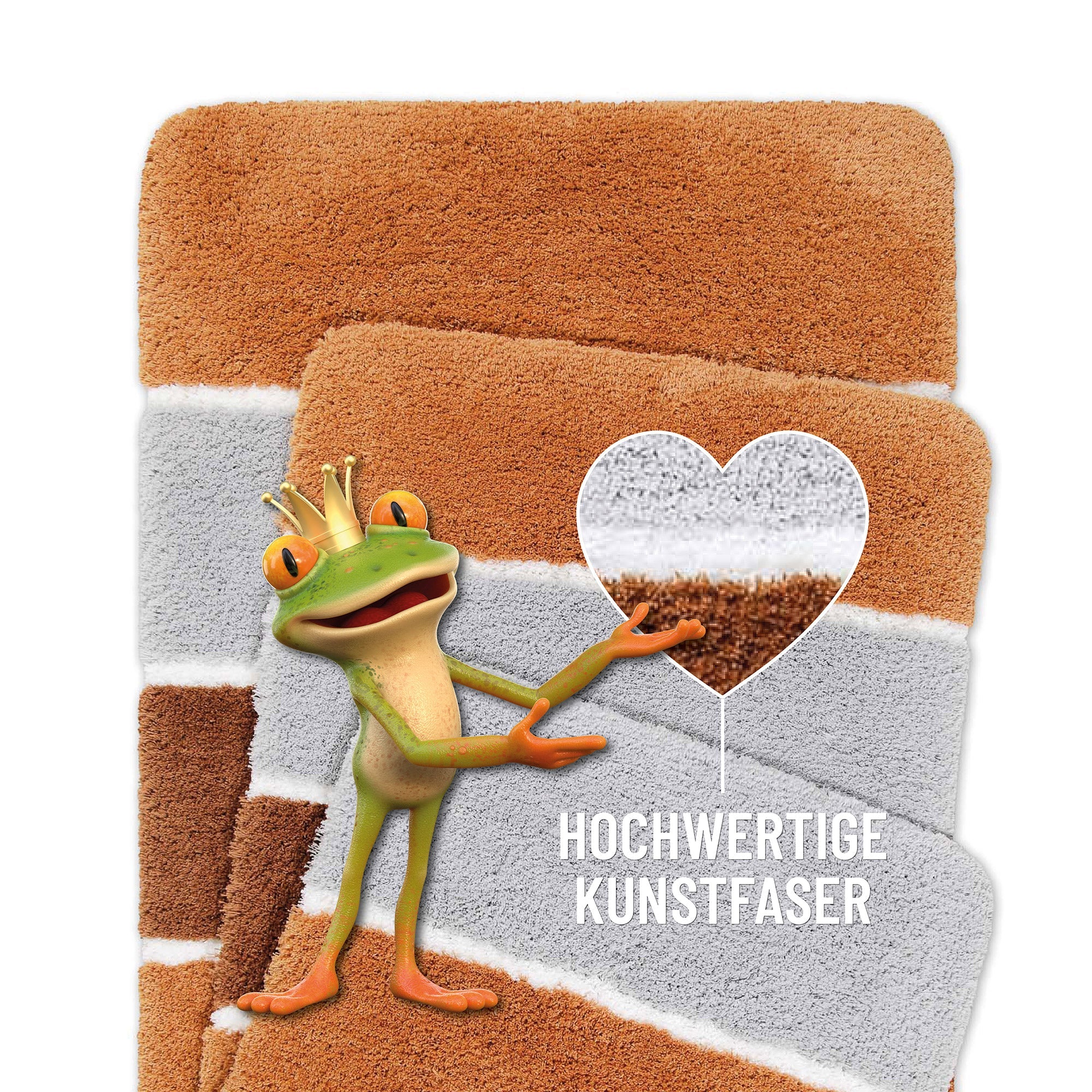 Badteppich Terracotta "Rio Marina" Homie Living