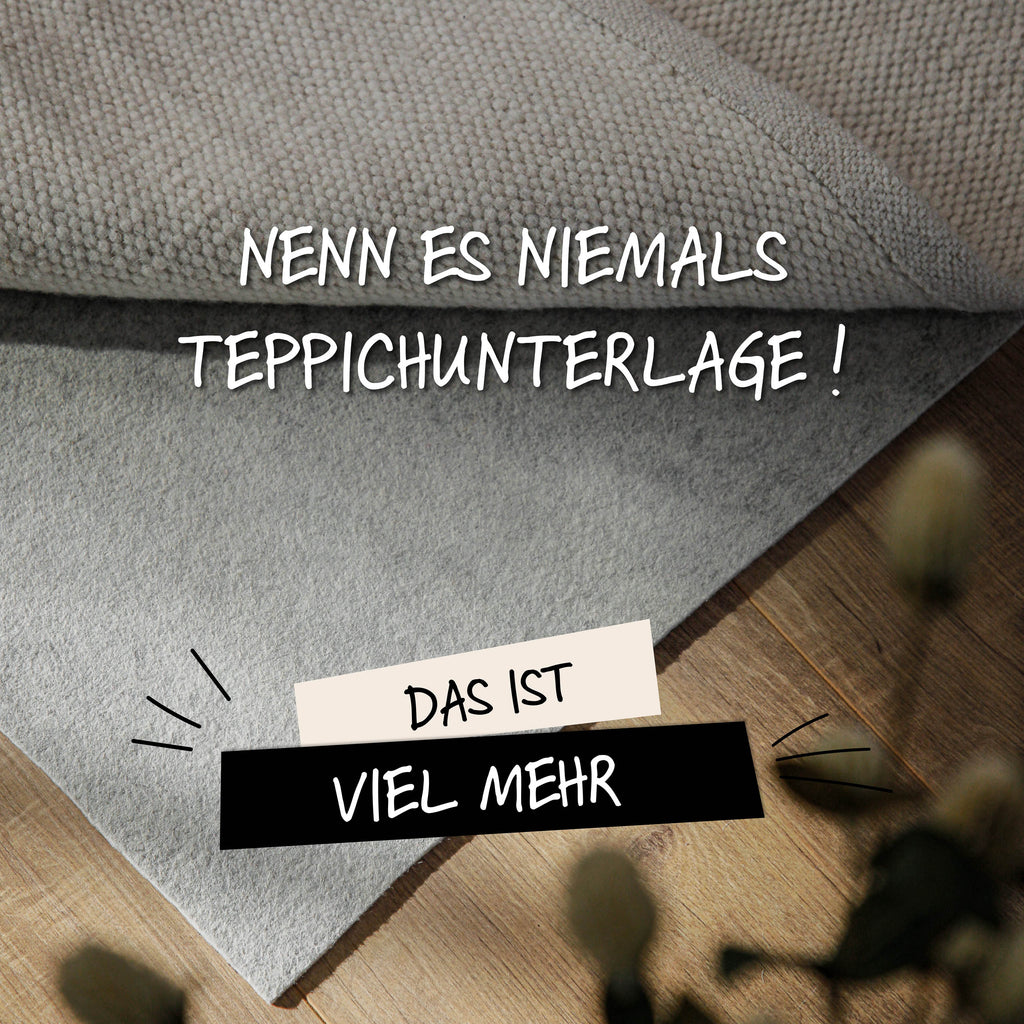 Premium "RugPad" Teppichunterlage für sicheren Halt - WECONhome