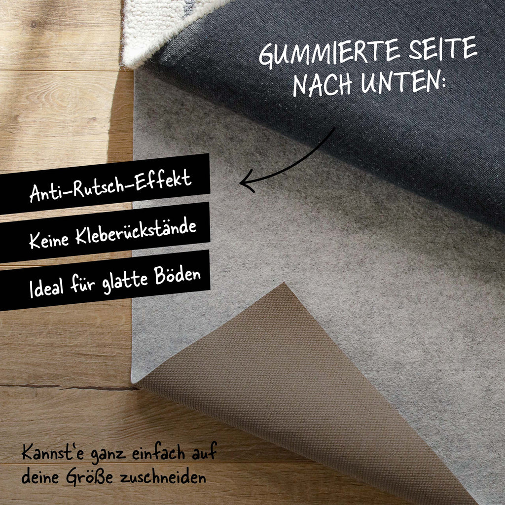 Premium "RugPad" Teppichunterlage für sicheren Halt - WECONhome