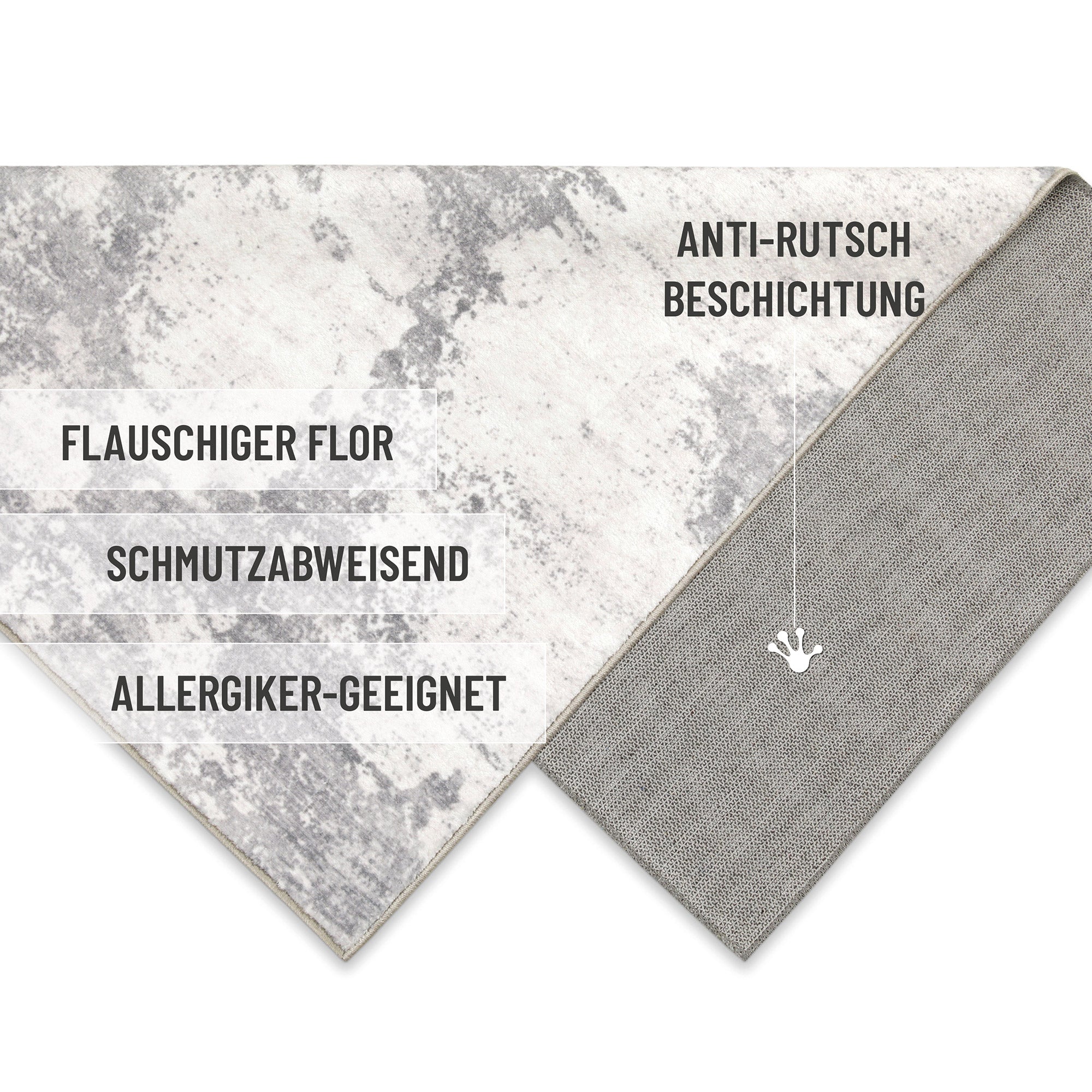 Badteppich Greige "Samu" WECONhome