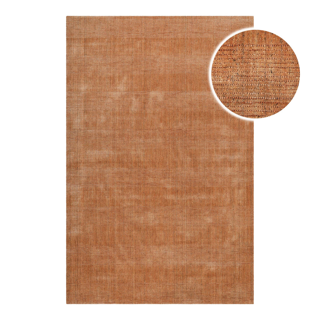 Kurzflor Teppich Kupfer Braun "Seattle" WECONhome