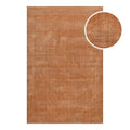 Kurzflor Teppich Kupfer Braun "Seattle" WECONhome