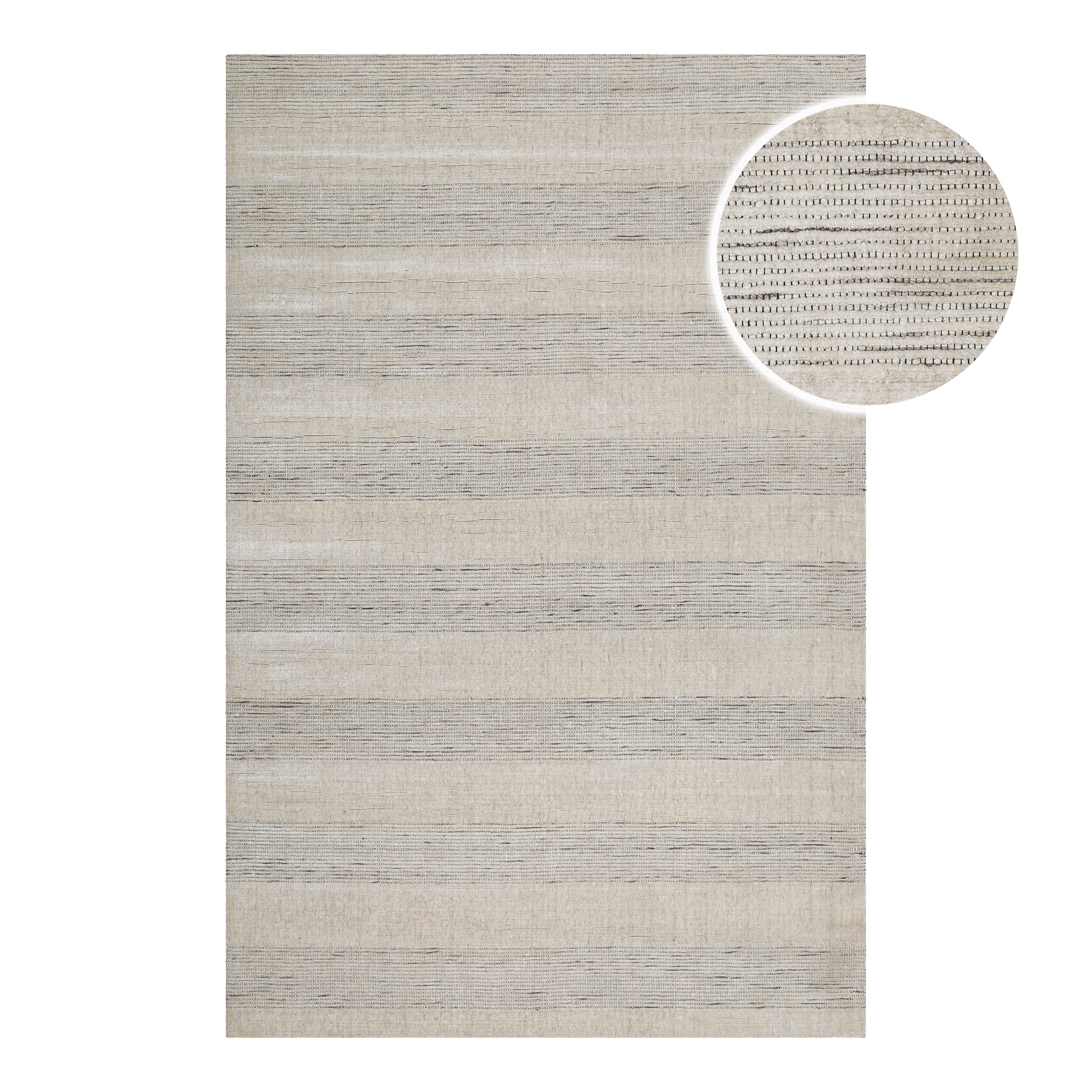 Kurzflor Teppich Perl Weiß "Seattle" WECONhome
