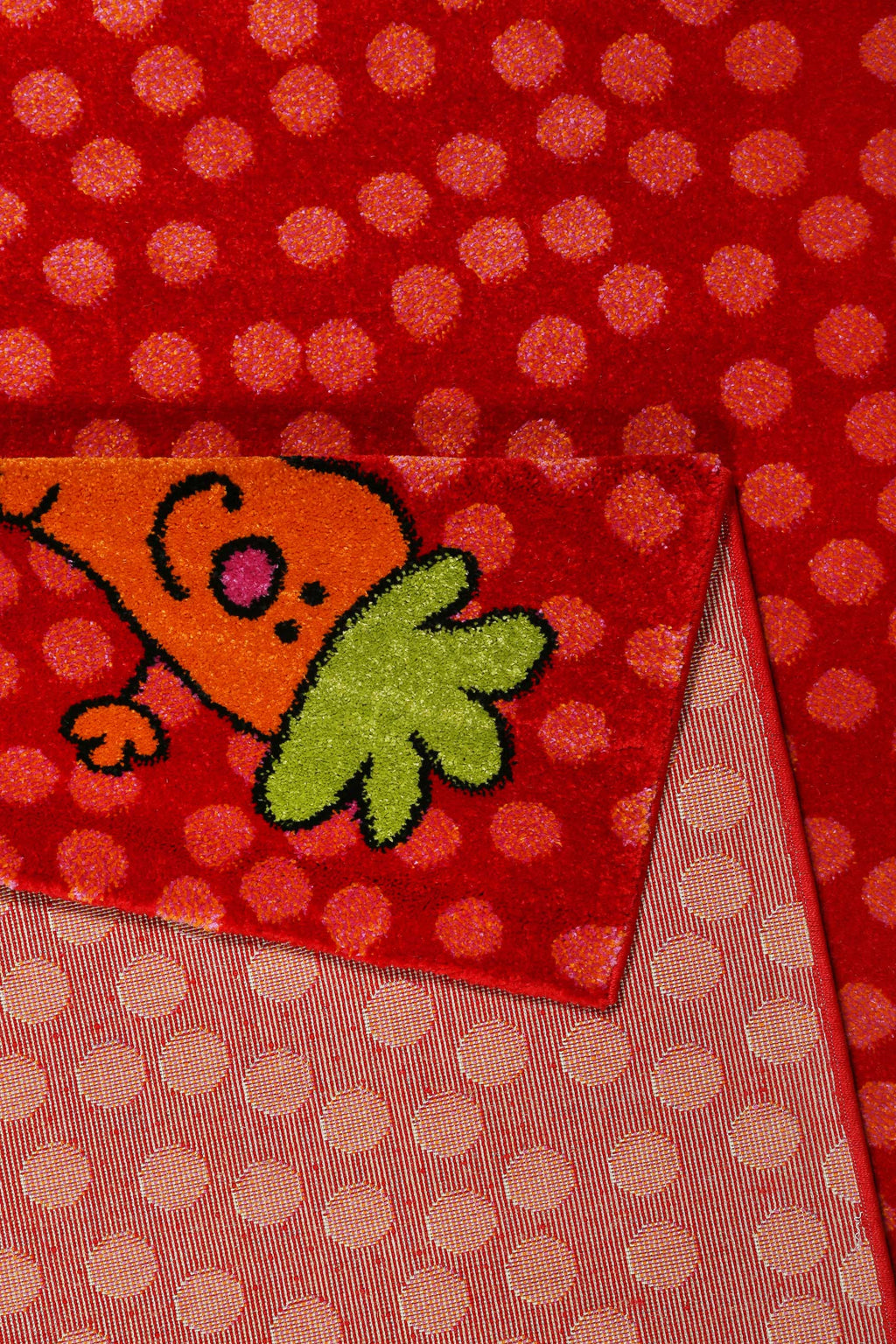 Sigikid Kinderteppich Rot "Rainbow Rabbit"