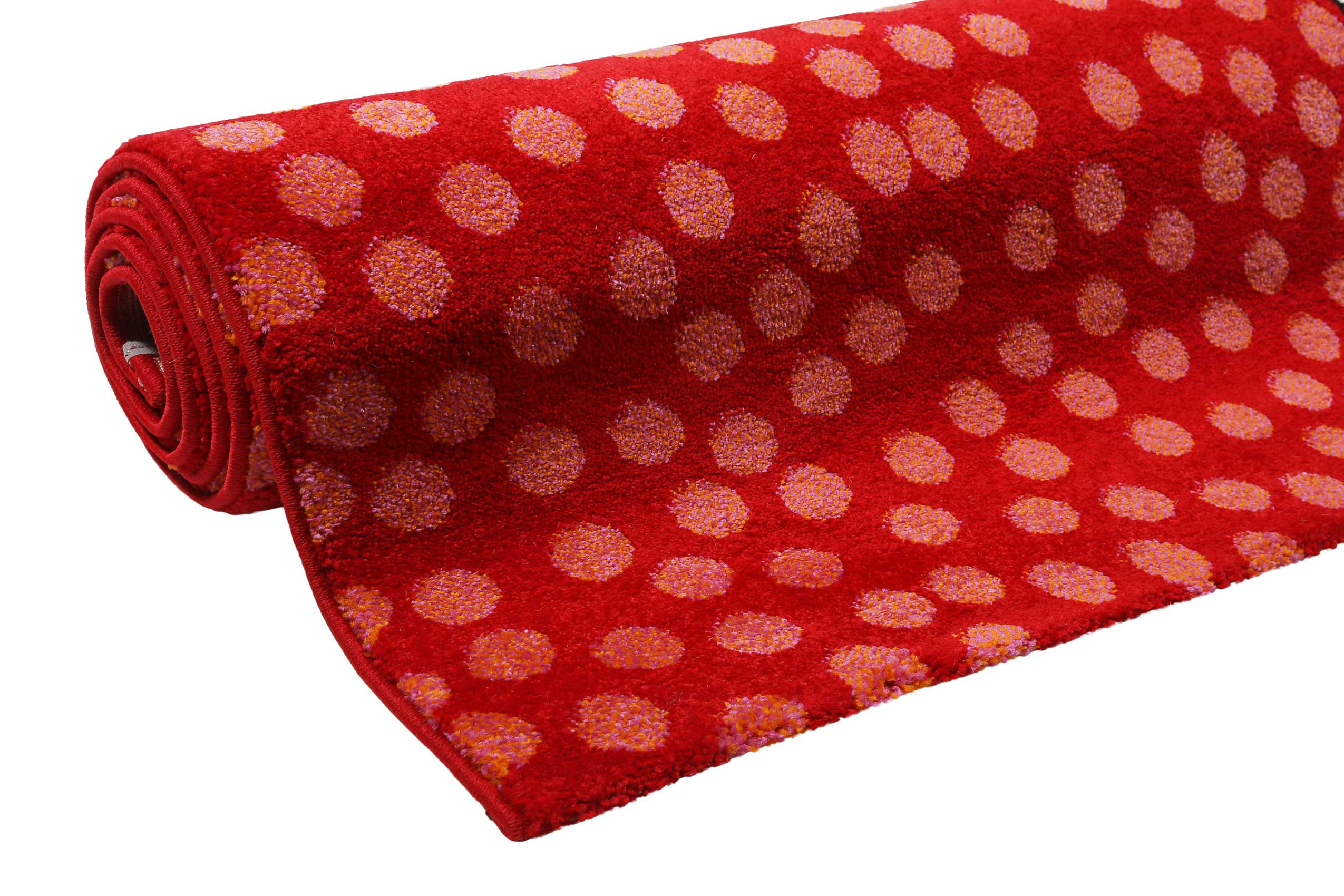 Sigikid Kinderteppich Rot "Rainbow Rabbit"
