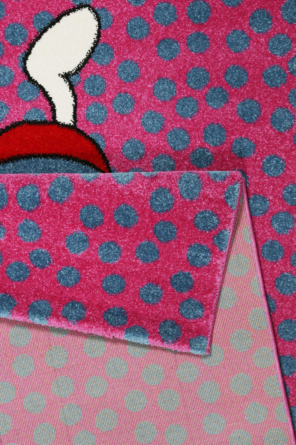 Sigikid Kinderteppich Pink Blau "Rainbow Rabbit"