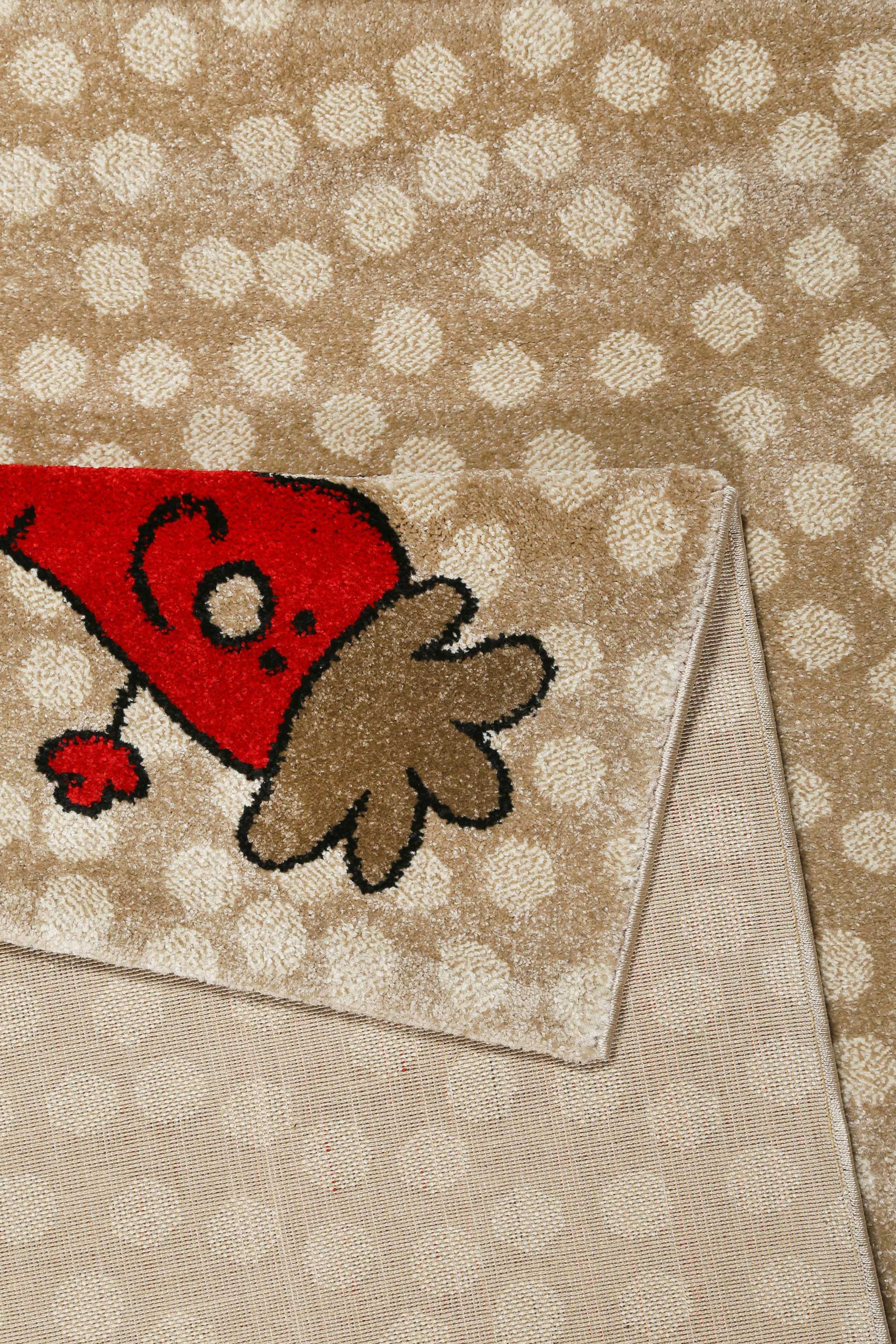 Sigikid Kinderteppich Beige Sand "Rainbow Rabbit"