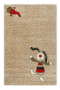 Sigikid Kinderteppich Beige Sand "Rainbow Rabbit"