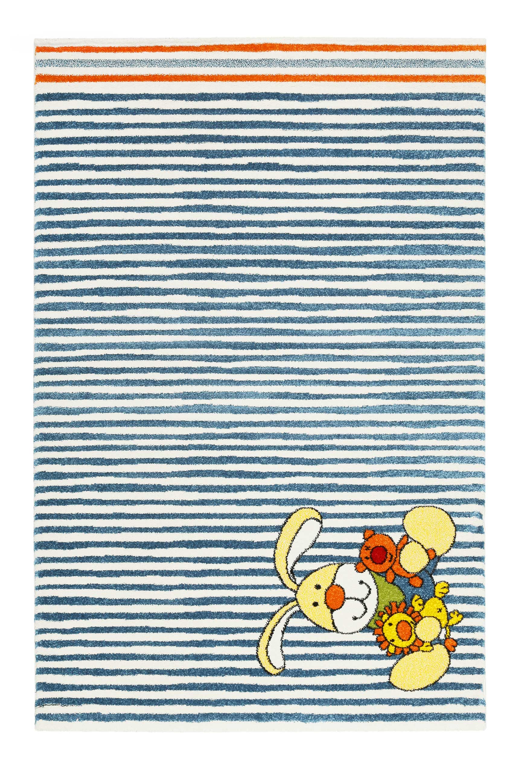 Sigikid Kinderteppich Blau "Semmel Bunny"