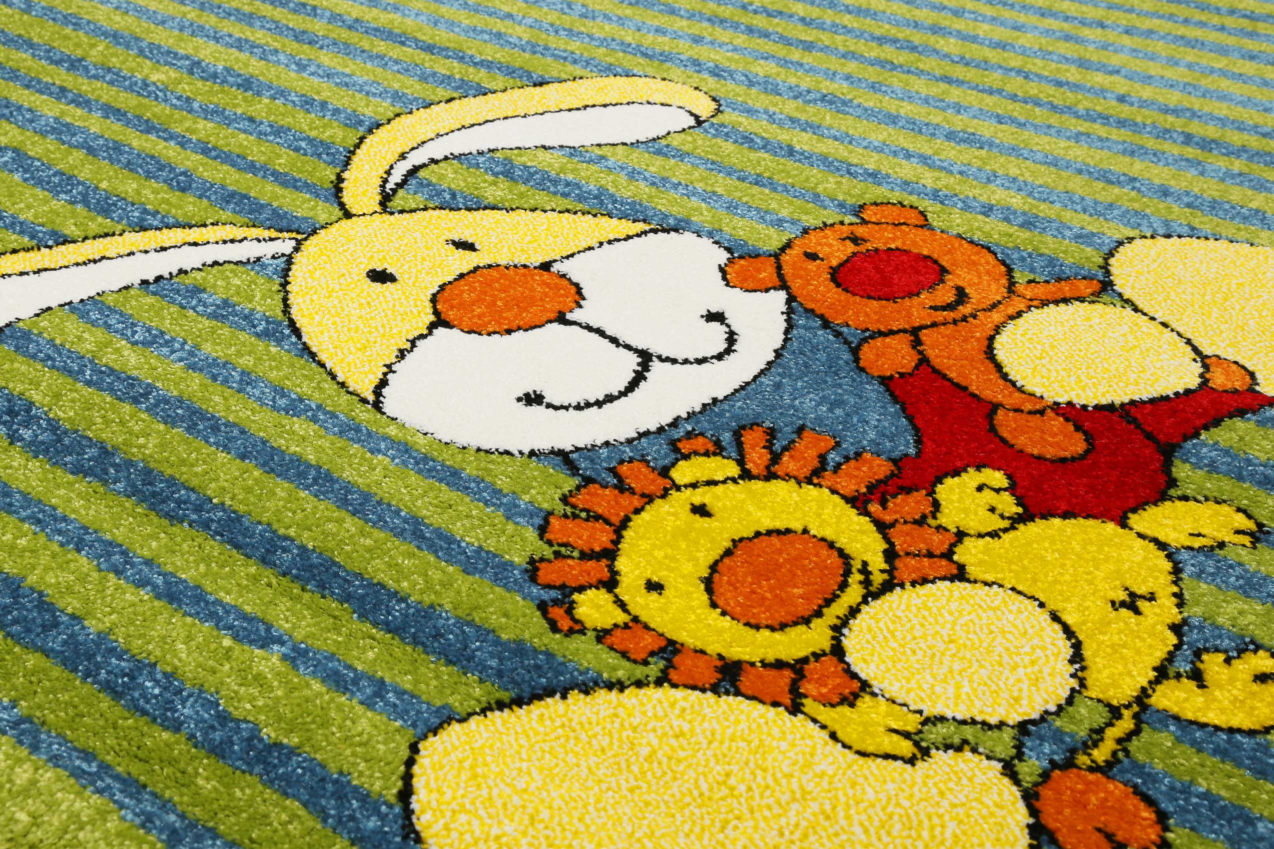 Sigikid Kinderteppich Grün "Semmel Bunny"