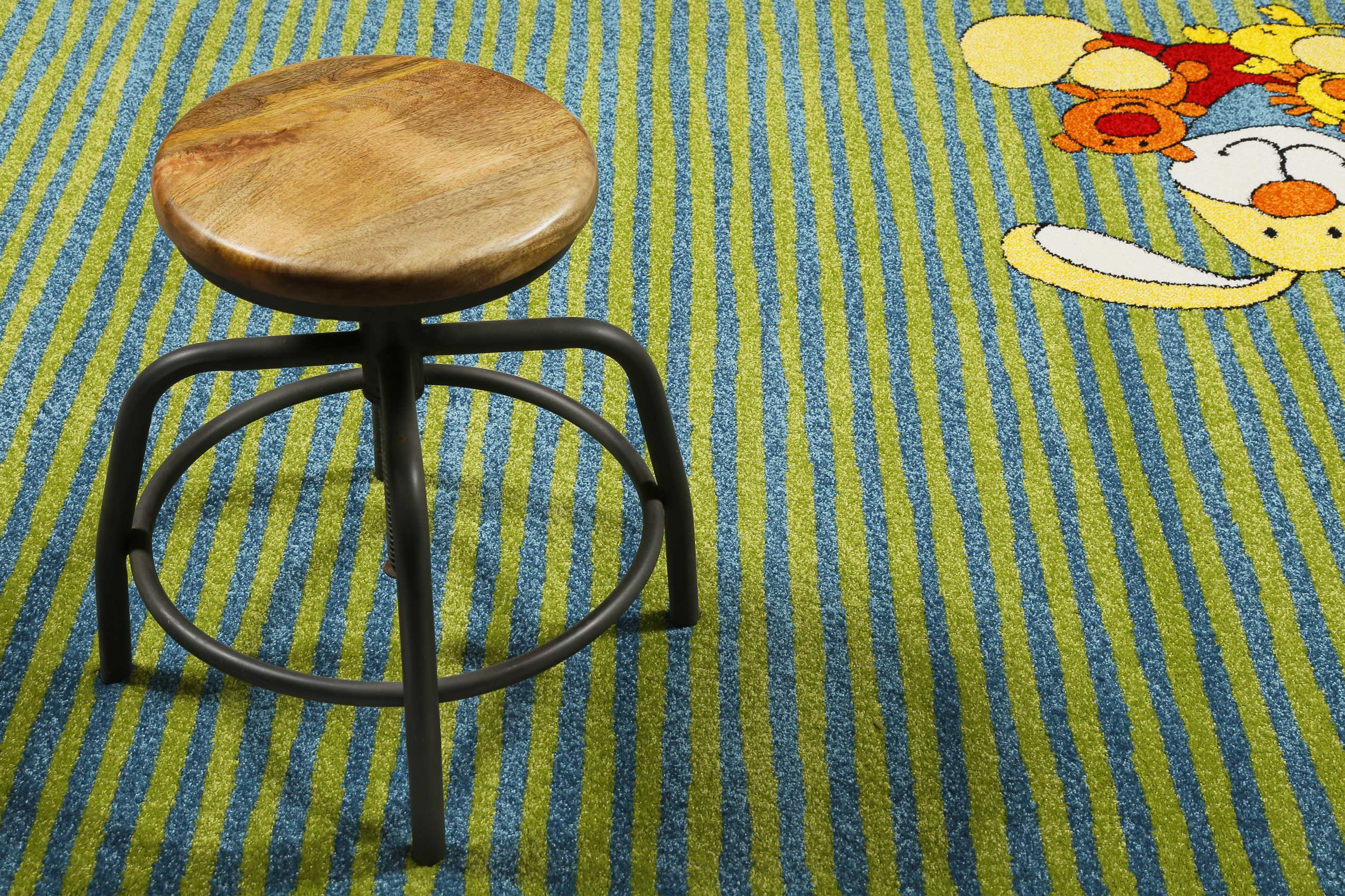 Sigikid Kinderteppich Grün "Semmel Bunny"