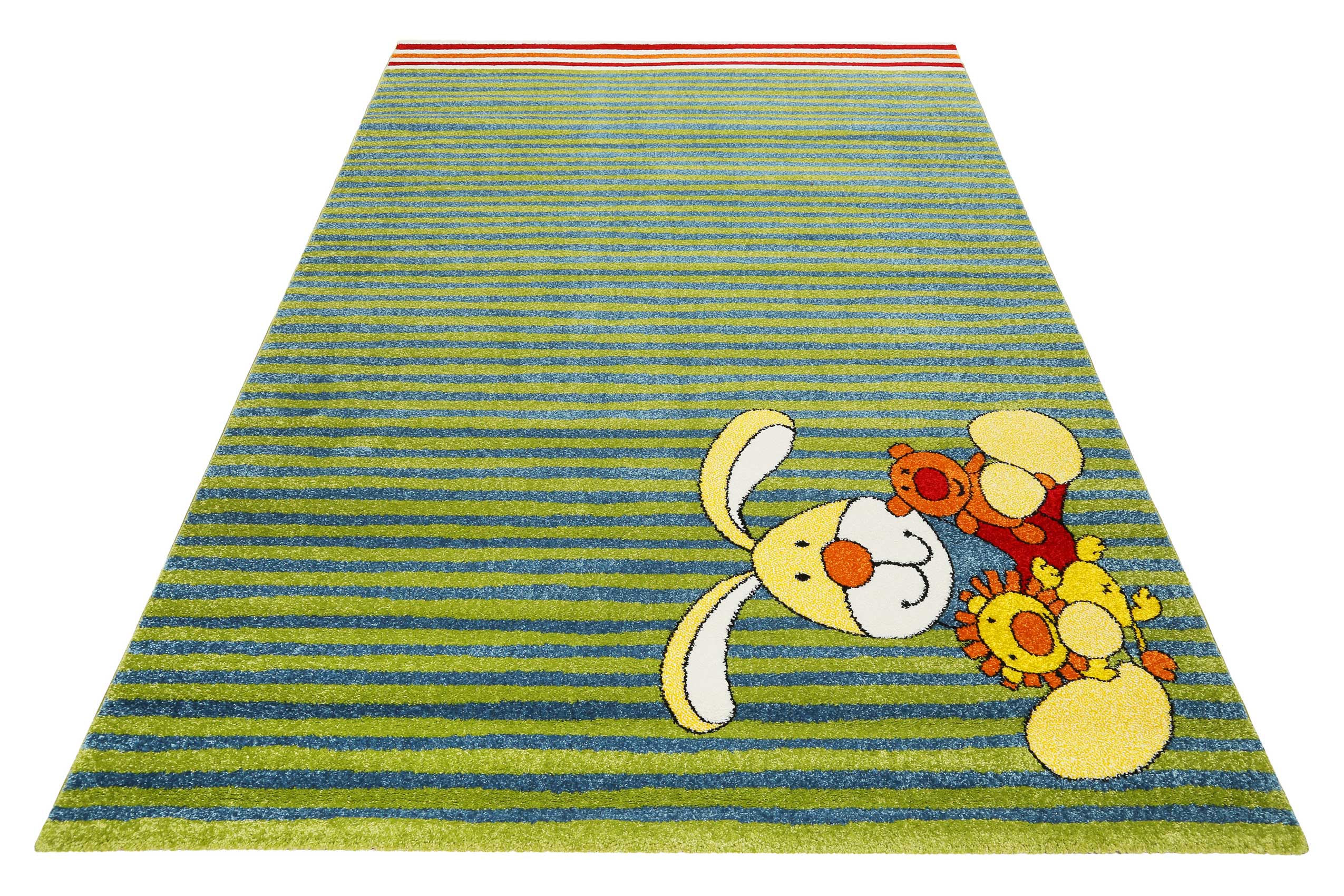 Sigikid Kinderteppich Grün "Semmel Bunny"