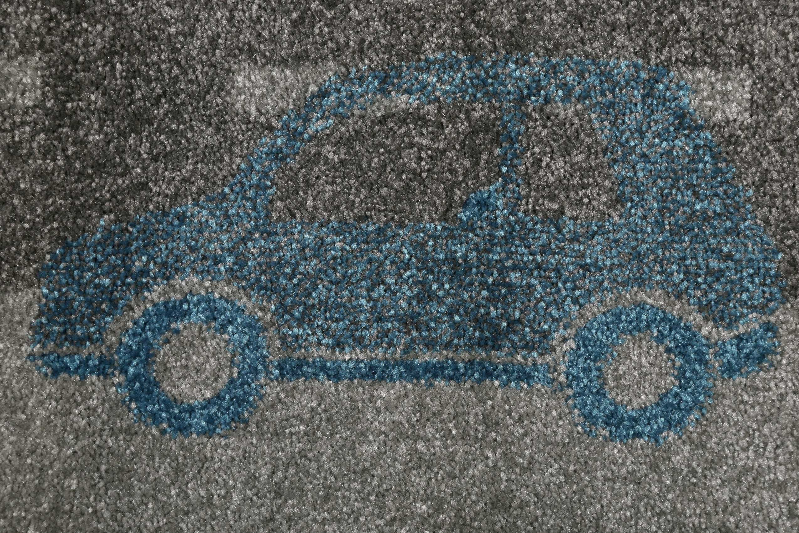 Sigikid Kinderteppich Bunt "Traffic"
