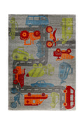 Sigikid Kinderteppich Bunt "Traffic"