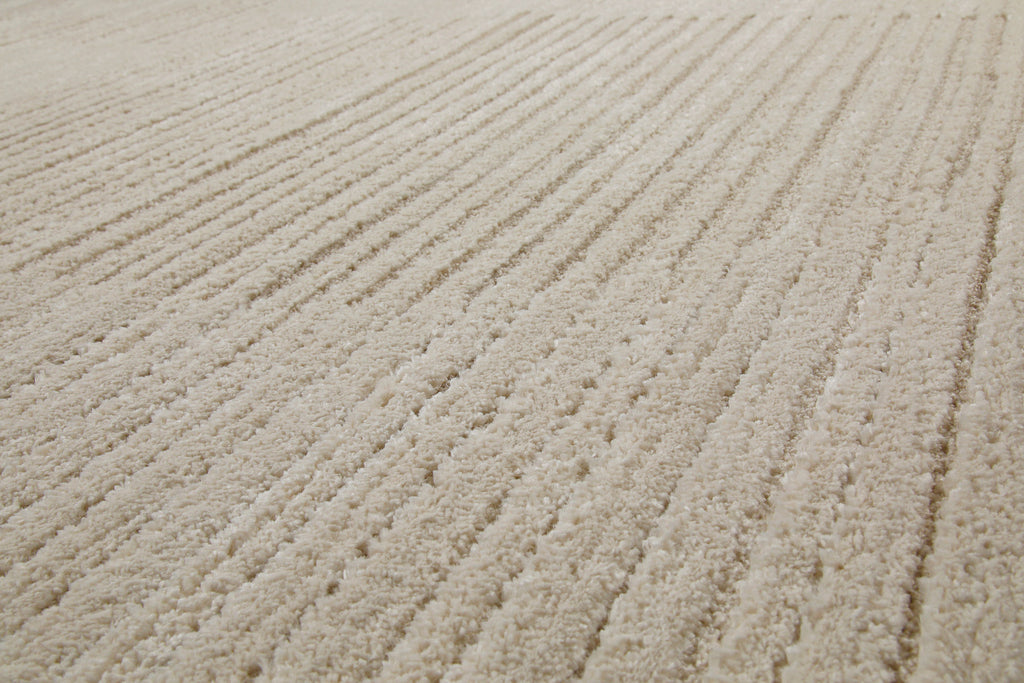 Kurzflor Teppich Creme Beige "Sven" WECONhome
