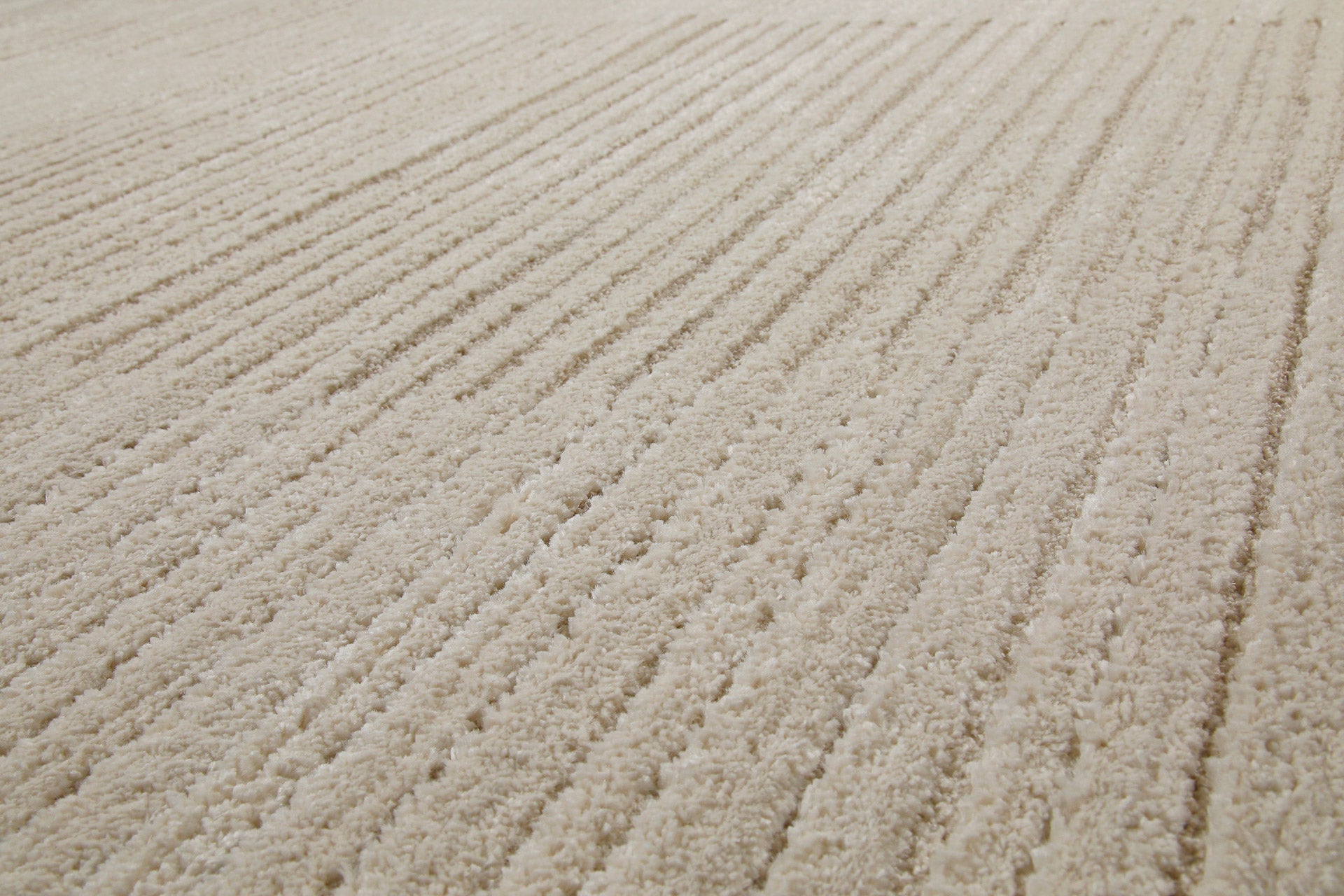 Kurzflor Teppich Creme Beige "Sven" WECONhome