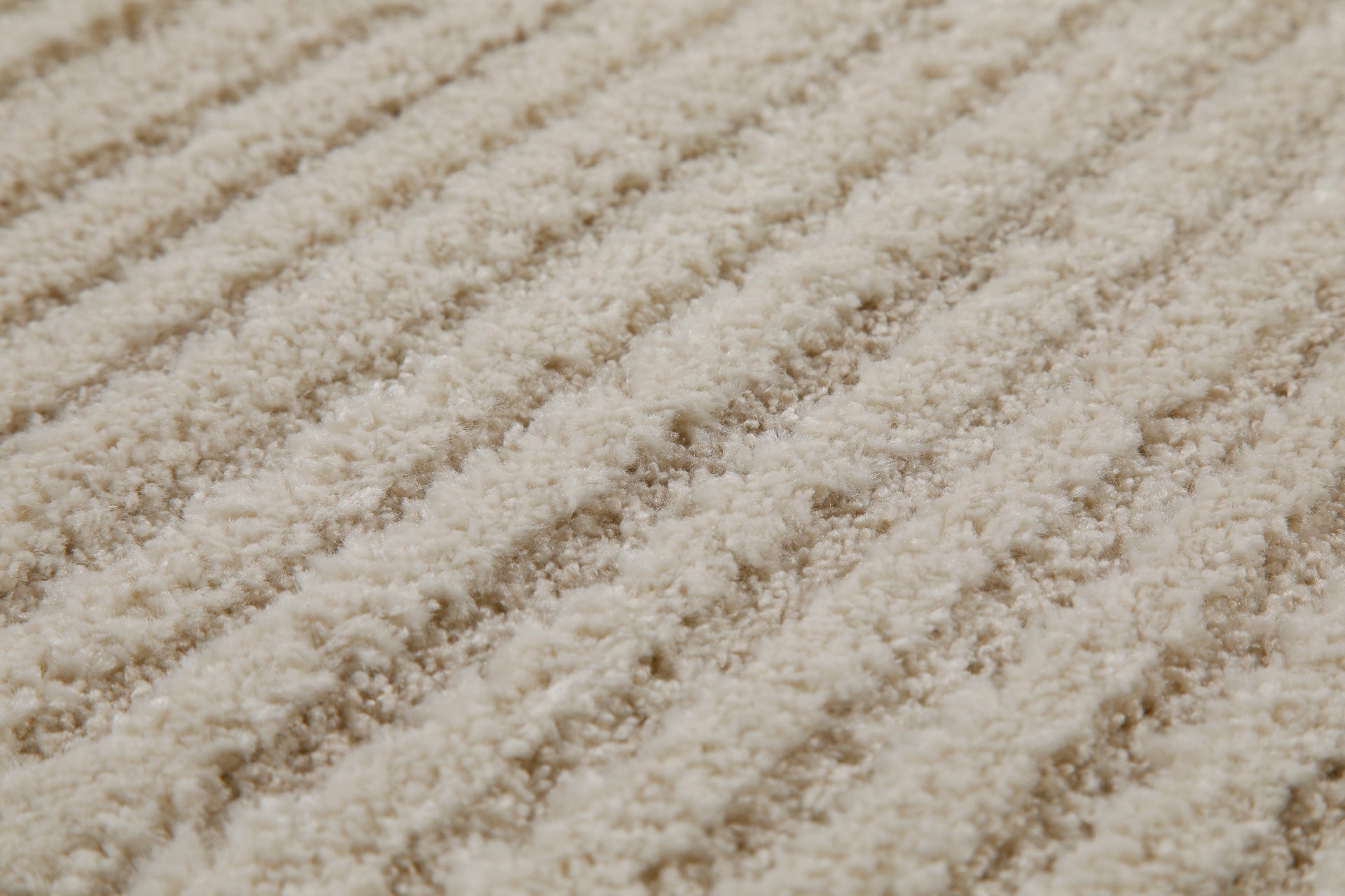 Kurzflor Teppich Creme Beige "Sven" WECONhome