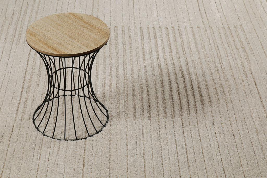 Kurzflor Teppich Creme Beige "Sven" WECONhome