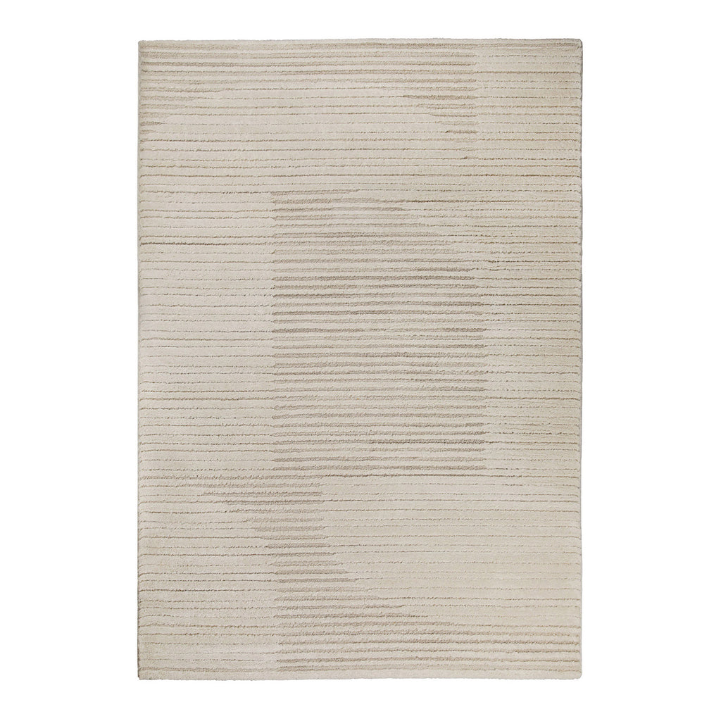 Kurzflor Teppich Creme Beige "Sven" WECONhome