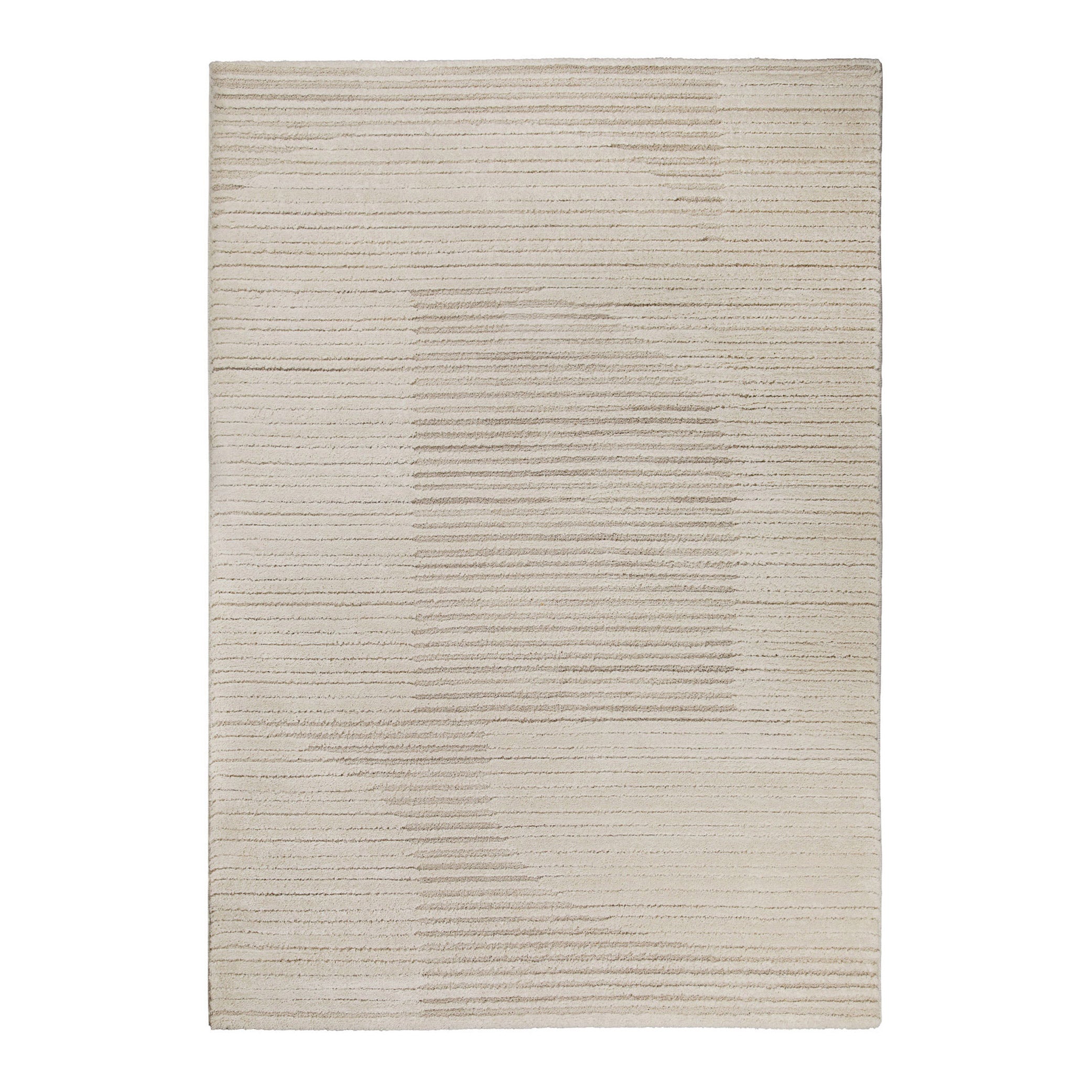 Kurzflor Teppich Creme Beige "Sven" WECONhome