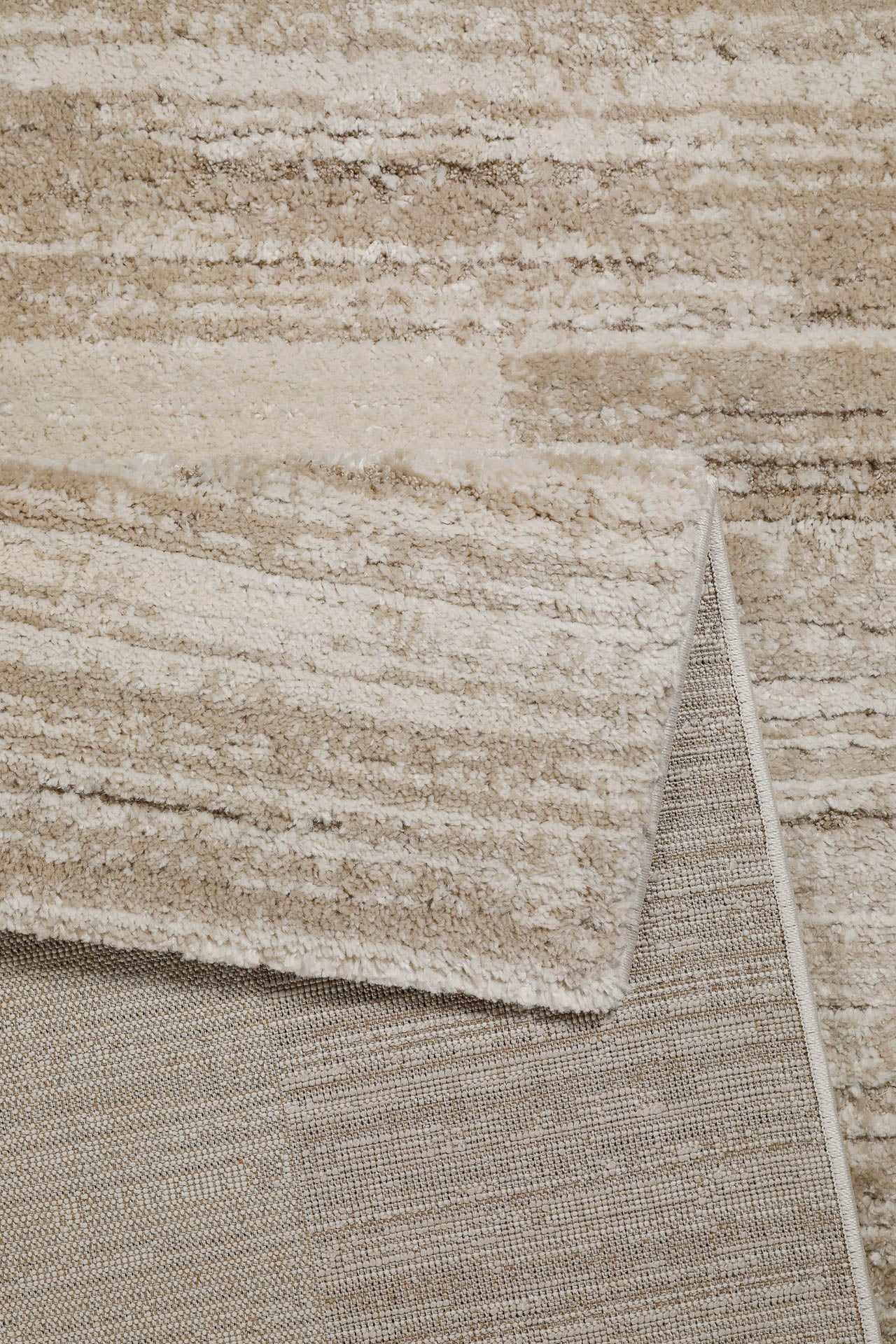 Kurzflor Teppich Creme Beige "Thorben" WECONhome